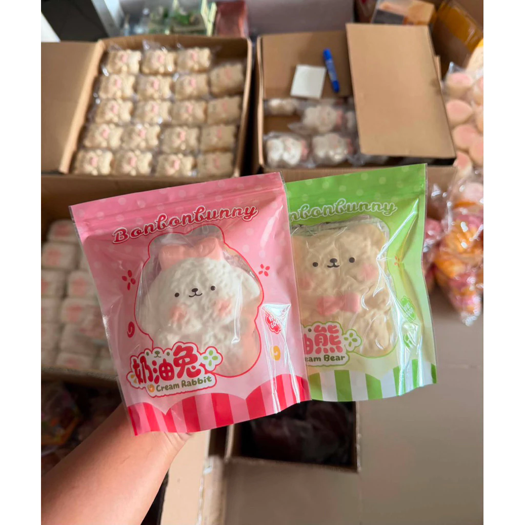 งานแบรนด์แท้ สกุชชี่ พร้อมส่ง Zaizai / bonbonbunny/Dudo/sweetbuns