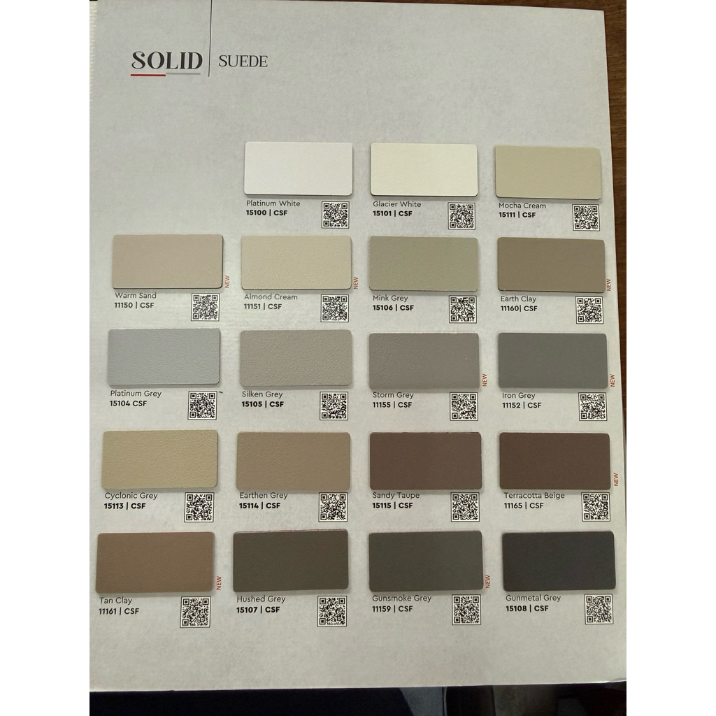 แผ่นลามิเนต Virgo Croma สีพื้น