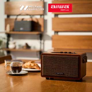 [ผ่อน 0%] AIWA Retro Bluetooth Speaker ลำโพงบลูทูธพกพา BASS++