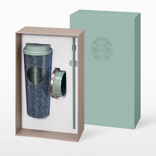 Starbucks Stainless Steel Moon Rhinestone Dual Lid Cold Cup 20oz. ทัมเบลอร์สตาร์บัคส์สแตนเลสสตีล ขนาด 20ออนซ์ A11186595