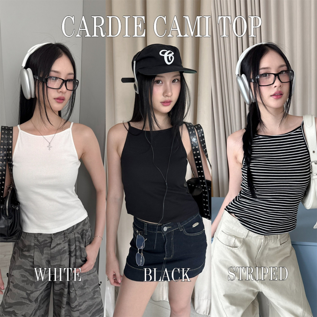 Choosedress A2058  Cardie Cami Top เสื้อสายเดี่ยว