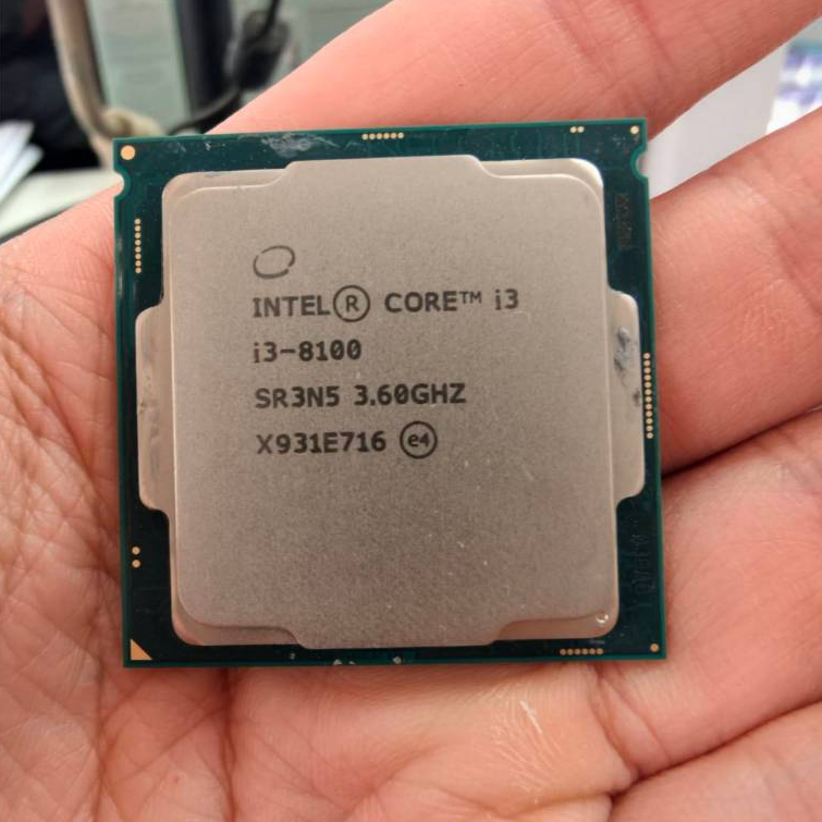 ซีพียู CPU Intel Core I3 8100 1151V2 (มือสอง)