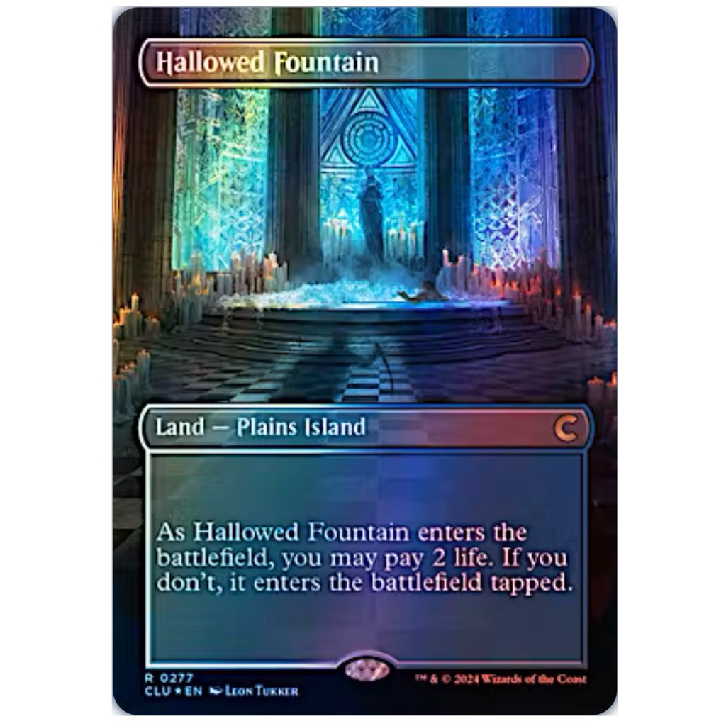 Ravnica: Clue Edition: Hallowed Fountain (Foil)