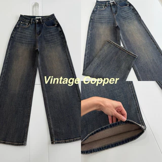 APPAREL.STORY- Oren Soft Wide Jeans (โอเรน) ยีนส์กระบอกใหญ่ ผ้าพรีเมียม