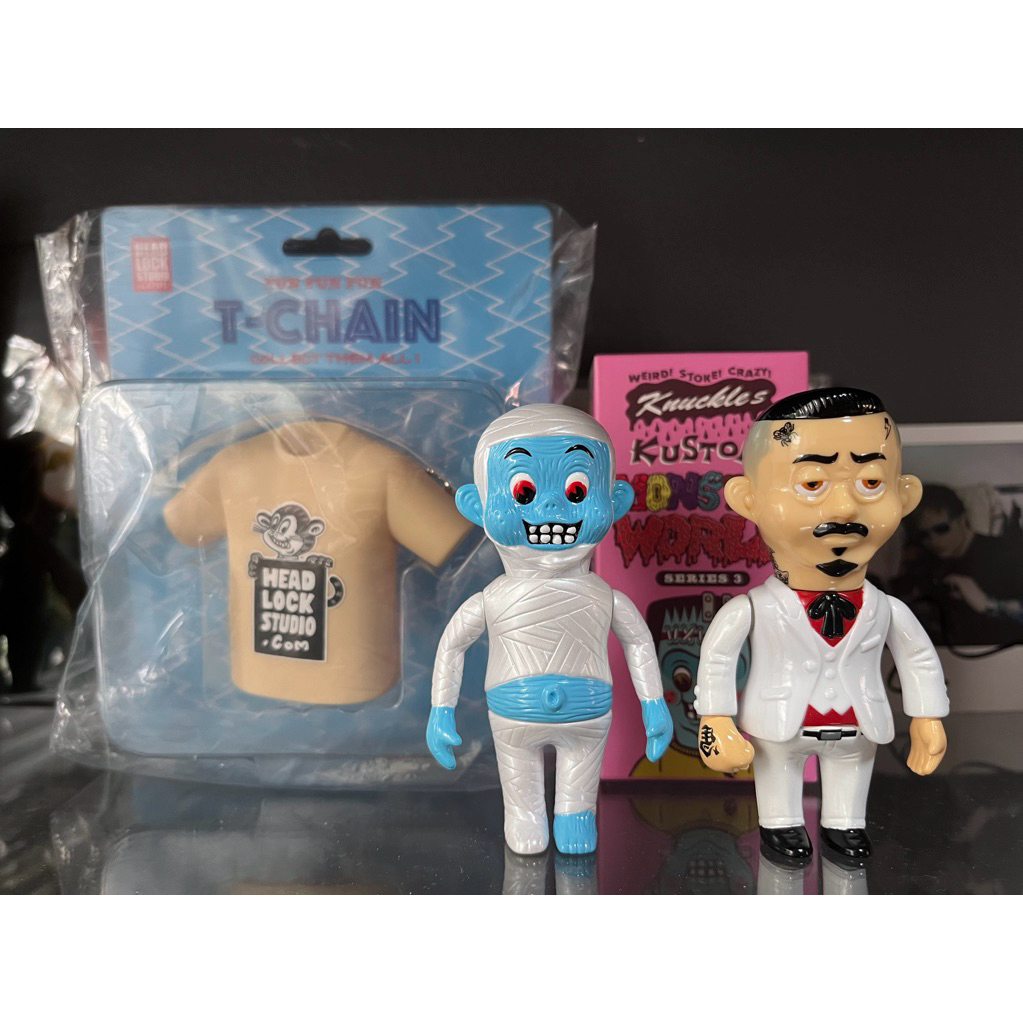 (พร้อมส่ง/เลือกตัว) how2work headlock studio monster world mini figure series 3 blind box
