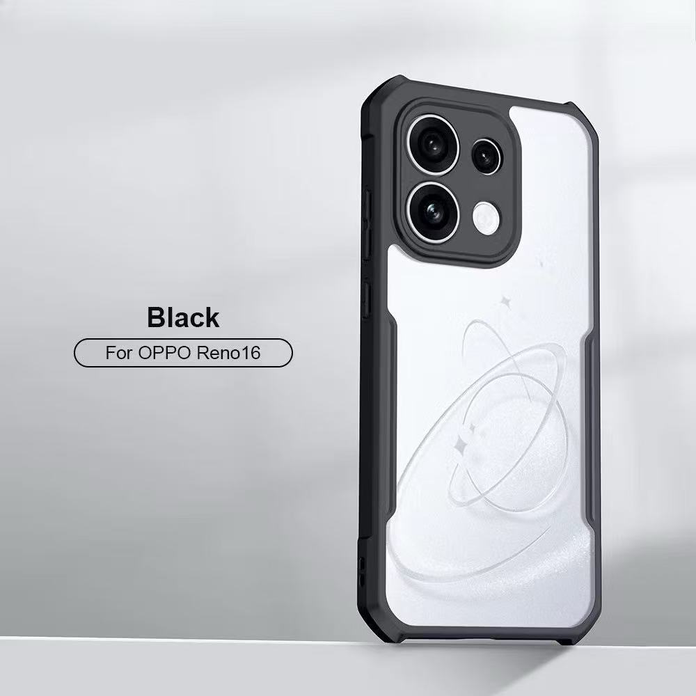 HHL เคส หลังใส สำหรับ Oppo Reno16F Reno16 Pro กันกระแทก เคสใส