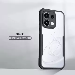 HHL เคส หลังใส สำหรับ Oppo Reno16F Reno16 Pro กันกระแทก เคสใส