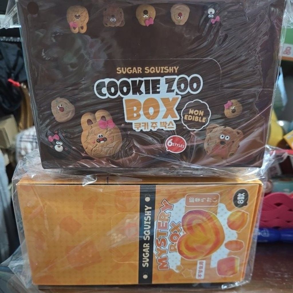 ชุดยกบล๊อก8ชิ้น,6ชิ้น ของเล่น Squishy นุ่มหนึบ ขนาดพอดีมือ