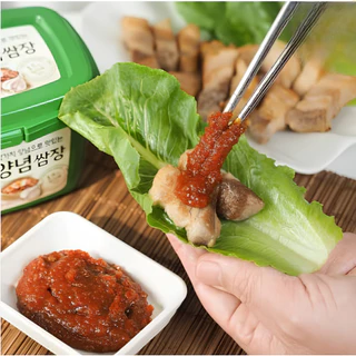 ซัมจัง 170g 500g น้ำจิ้มหมูย่างเกาหลี ซอสปิ้งย่าง ซอสซัมจัง Ssamjang 쌈장 ซัมจังซอสเกาหลี