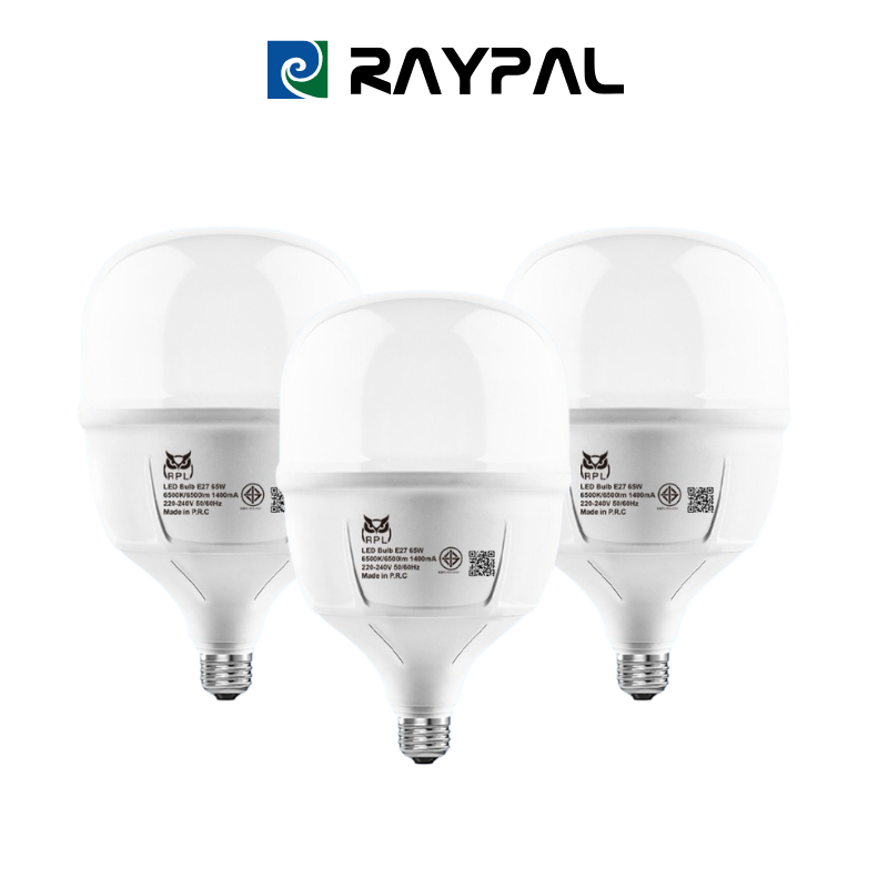 หลอดไฟ LED หลอดไฟ E27 25W/35W/45W/65W/85W สว่างนวลตา มีแสงขาว และ แสงกำลังสูง ประหยัดพลังงาน