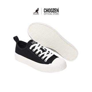 KANGOL Cookie Sneaker รองเท้าผ้าใบ Unisex ผูกเชือก น้ำหนักเบา รองเท้าแฟชั่น รองเท้าลำลอง รองเท้าใส่เที่ยว 69522001