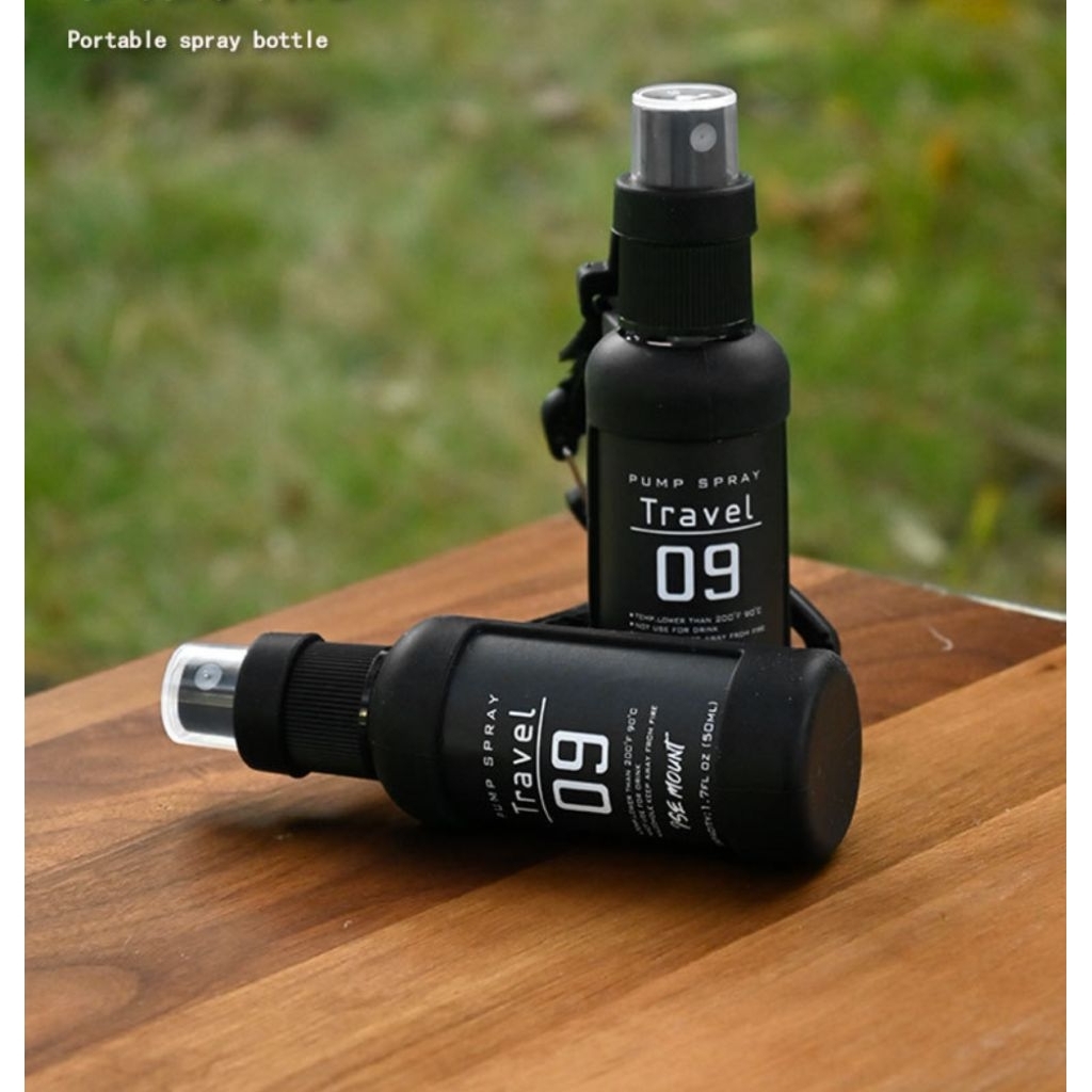 ขวดสเปรย์พกพา ขนาด 50 ml. สำหรับตั้งแคมป์ เดินป่า