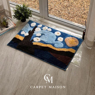 Carpet Maison พรมเช็ดเท้า The Nature Collection ขนาด 45 x 70cm ซักได้ แห้งไว มีกันลื่น