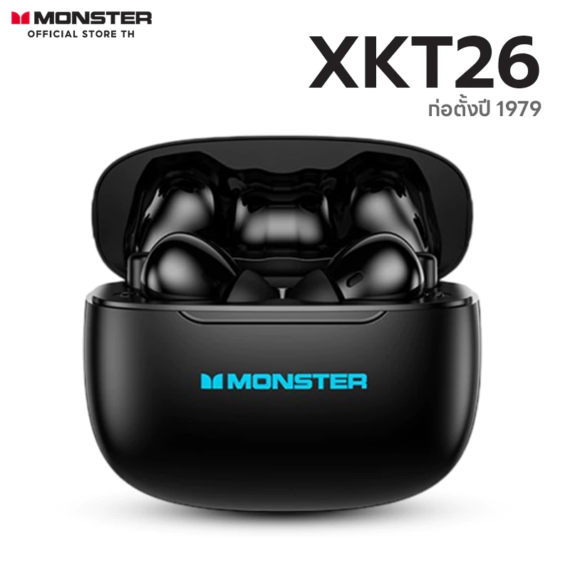 สินค้าใหม่มาแรง Monster XKT26 BT 5.4 HIFI หูฟังบลูทูธ หูฟังไร้สาย หูฟังคุณภาพเสียงดี