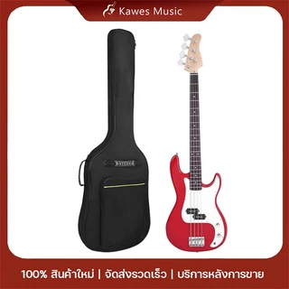 กระเป๋าเบส Bass bag ซอฟเคสกีต้าร์ เบส บุฟองน้ำกันกระแทก ผ้าOxford คุณภาพสูง