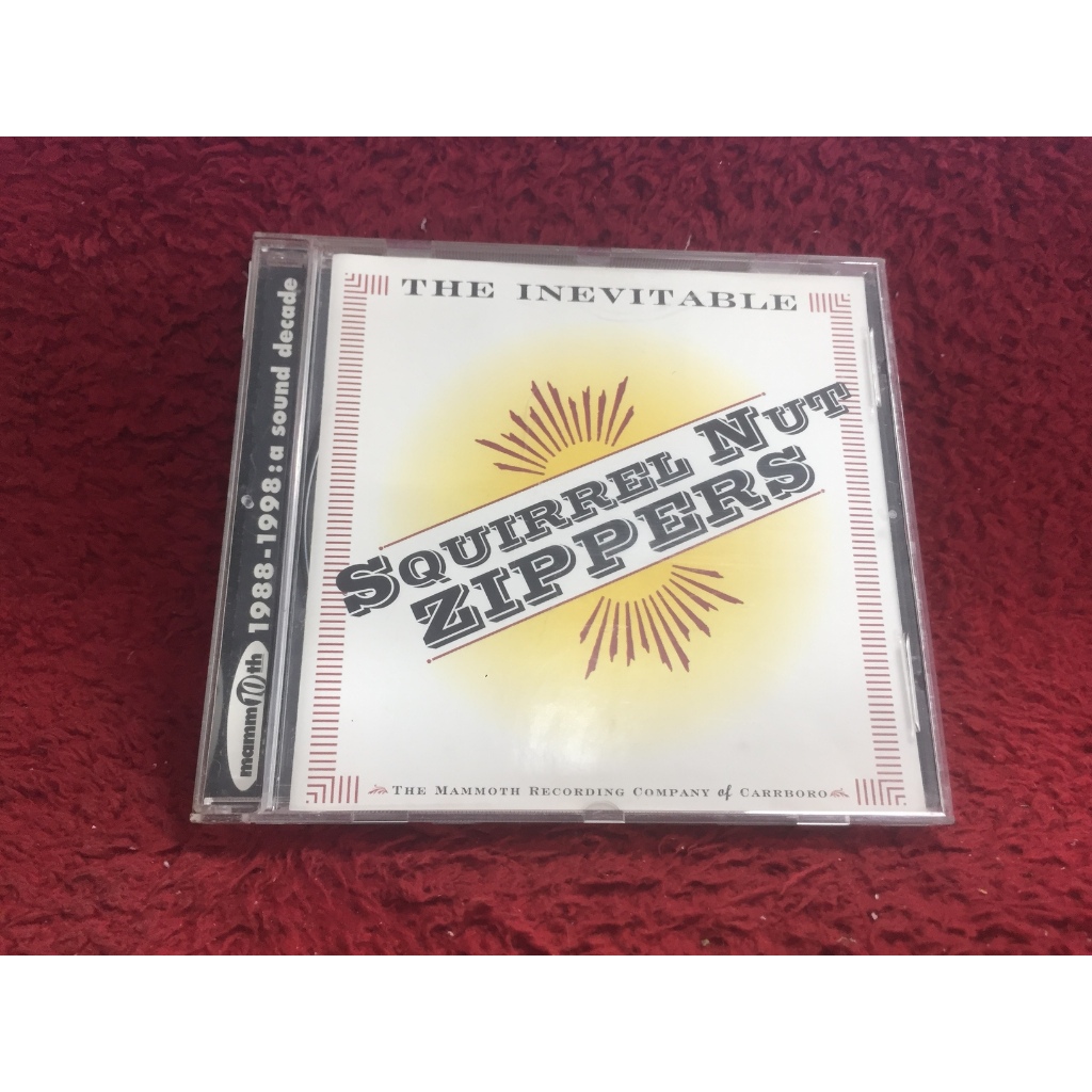 CD Squirrel Nut Zippers – The Inevitable สภาพตามปก CA114-153