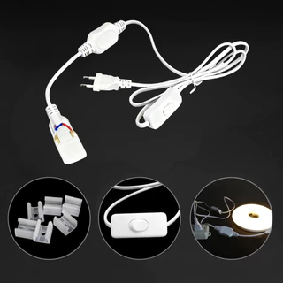 ไฟแถบนีออน Neon Flex LED 220V ดัดงอได้ กันน้ำ ยาว3/5/10/20ม ไฟตกแต่งห้องบ้าน ร้านค้า ต่อปลั๊กใช้เลย
