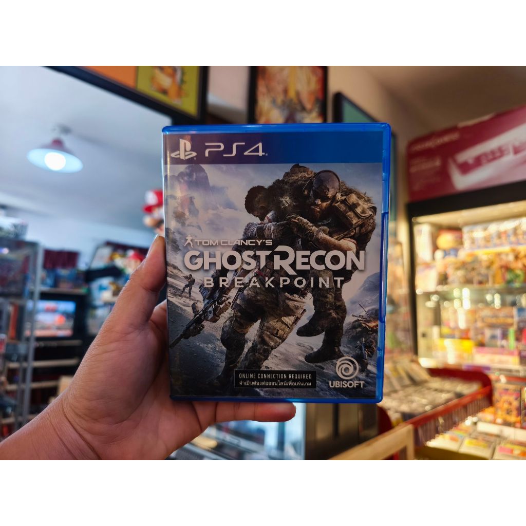 [แผ่นแท้ PS4] : Tom Clancy's Ghost Recon Breakpoint [มีซับไทย/เมนูไทย] แผ่นแท้ สภาพสวย แผ่นใสกริ๊บ 🔥
