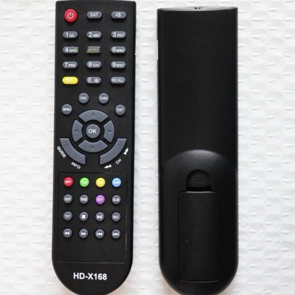 รีโมท INFOSAT รุ่น HD-Q168, HD-X168 Wi-Fi สำหรับควบคุมอุปกรณ์