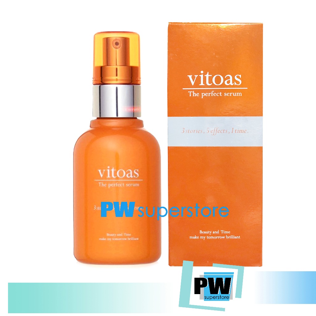[ลดวันนี้เท่านั้น!!!] ฉลากภาษาไทย รับประกันสินค้าแท้ 100% VITOAS Triple Serum วิโทอาซ ทริปเปิล เซรั่