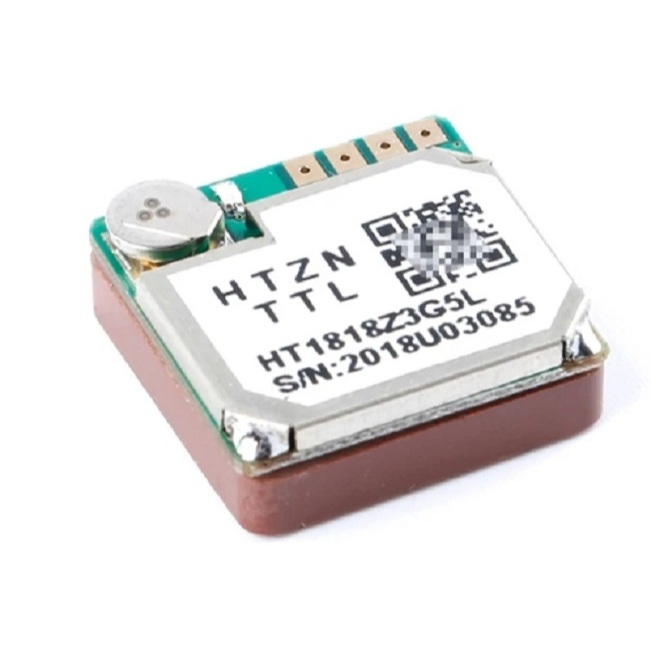 GNSS (HT1818Z3G5L) โมดูลจีพีเอสขนาดเล็กมาก รับได้ 30ดวง ทั้งของอเมริกา (GPS) และจีน(BDS) ความแม่นยำสูง <5เมตร