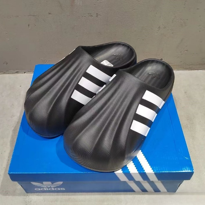 Adifom Superstar Mule รองเท้าแตะชาย รองเท้าแตะผู้ชายฤดูร้อนกลางแจ้งที่มีคุณภาพสูงรองเท้า รองเท้าผู้ชาย