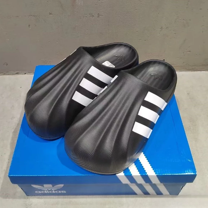 Adifom Superstar Mule รองเท้าแตะชาย รองเท้าแตะผู้ชายฤดูร้อนกลางแจ้งที่มีคุณภาพสูงรองเท้า รองเท้าผู้ชาย