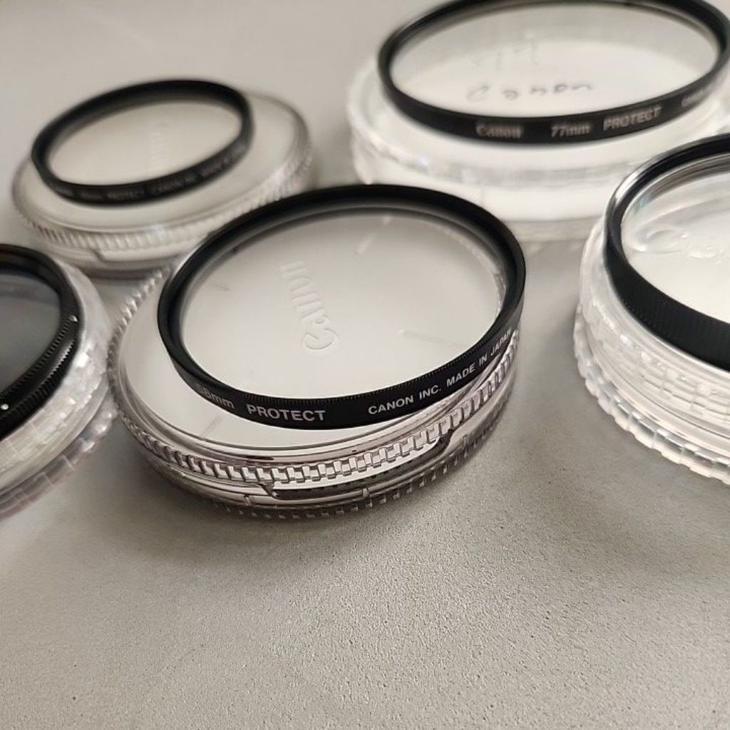 Canon protect filter 77mm 58mm 49mm plc uv mc