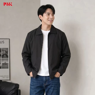 PMK -M05JSP- เสื้อแจ็คเก็ต รุ่น Simply คอปก หนานุ่ม ทรงสวย พอดีตัว ใส่สบาย ไม่ร้อน ระบายอากาศได้ดี