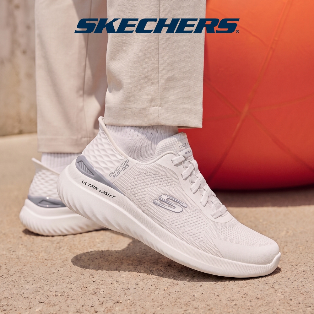 Skechers สเก็ตเชอร์ส รองเท้าผู้ชาย Men Bounder 2.0 Sport Shoes - 233032-OFWT - Air-Cooled Memory Foam