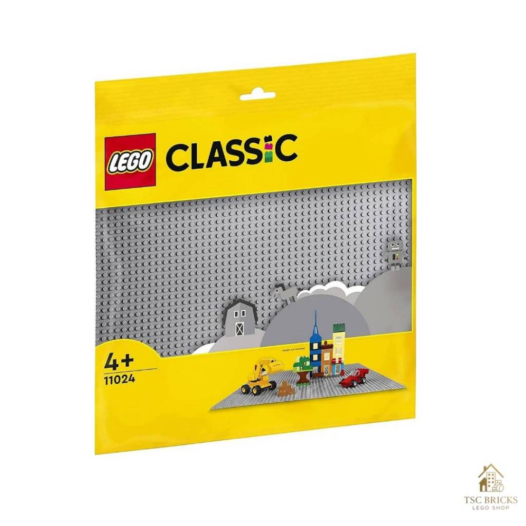 LEGO CLASSIC BASEPLATES 11024 Gray Baseplate (สินค้าพร้อมส่งจากไทย)