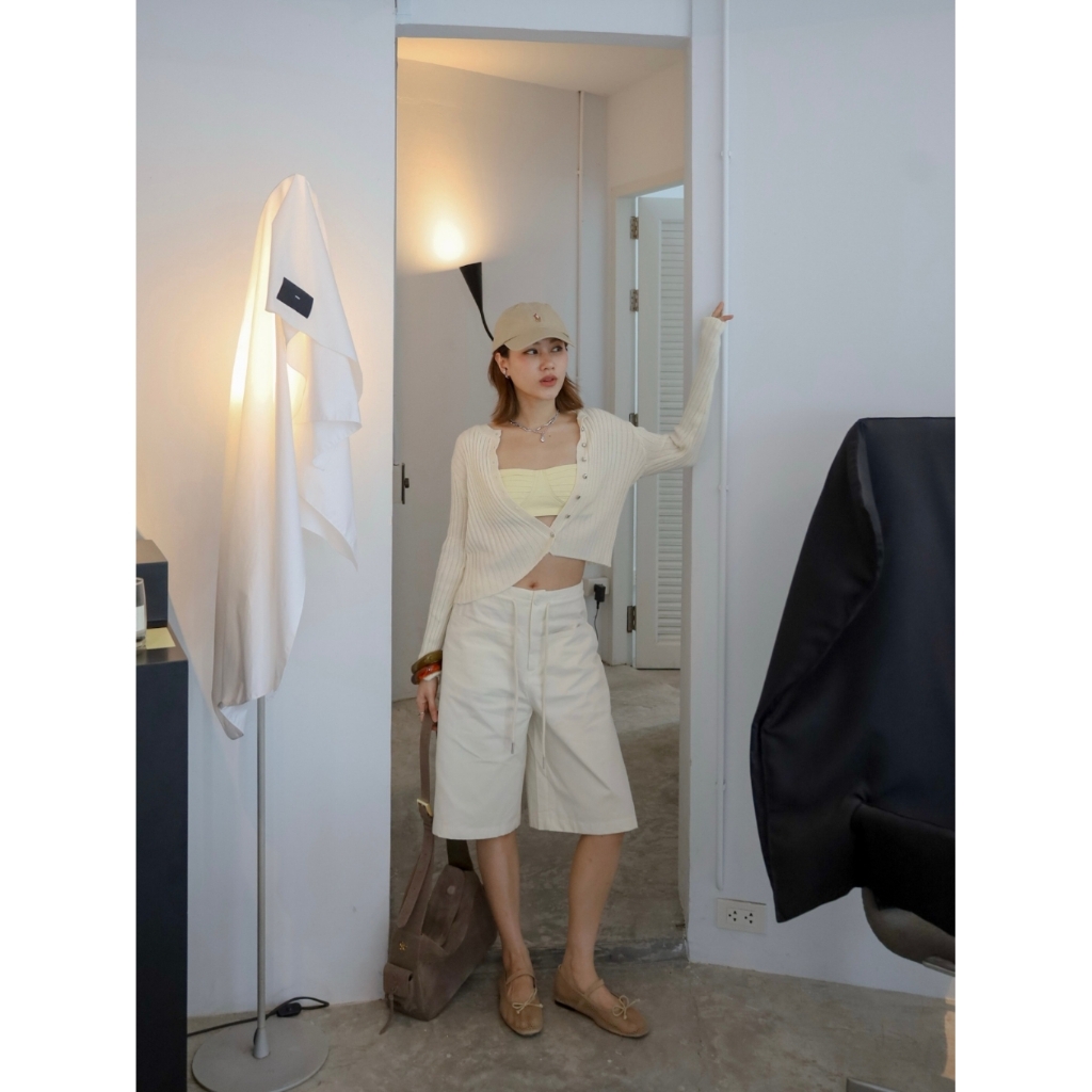 Glamclothes Sally Burmu กางเกง 3 ส่วน ทรงสวย