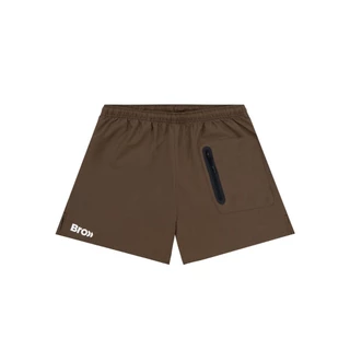 GOING OUT RUNNING SHORTS BROWN