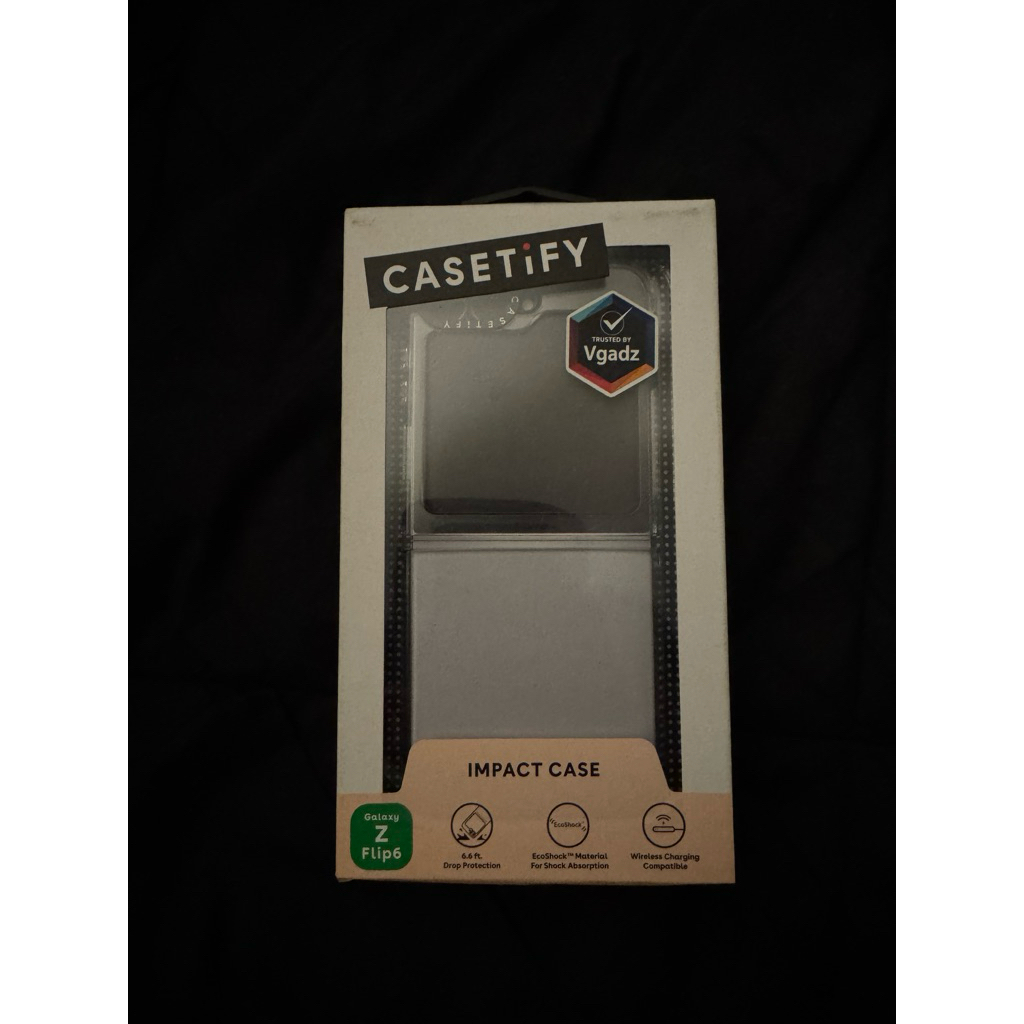 Casetify - เคสสำหรับ Galaxy Z Flip 6 รุ่น Clear Case มือสองสภาพดี