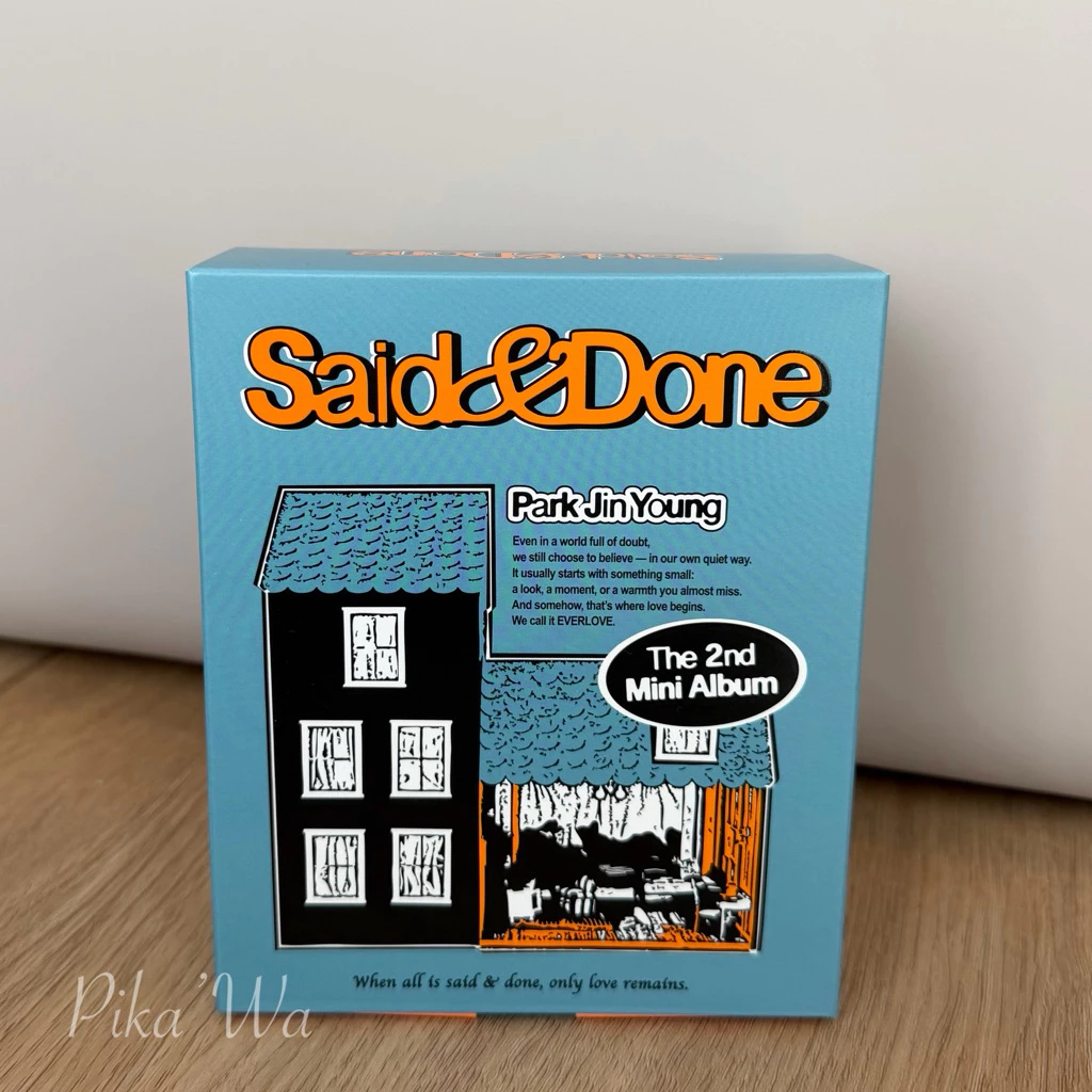 [พร้อมส่ง] (version Memory🩵) อัลบั้มจินยอง GOT7 Park Jinyoung : Said&Done