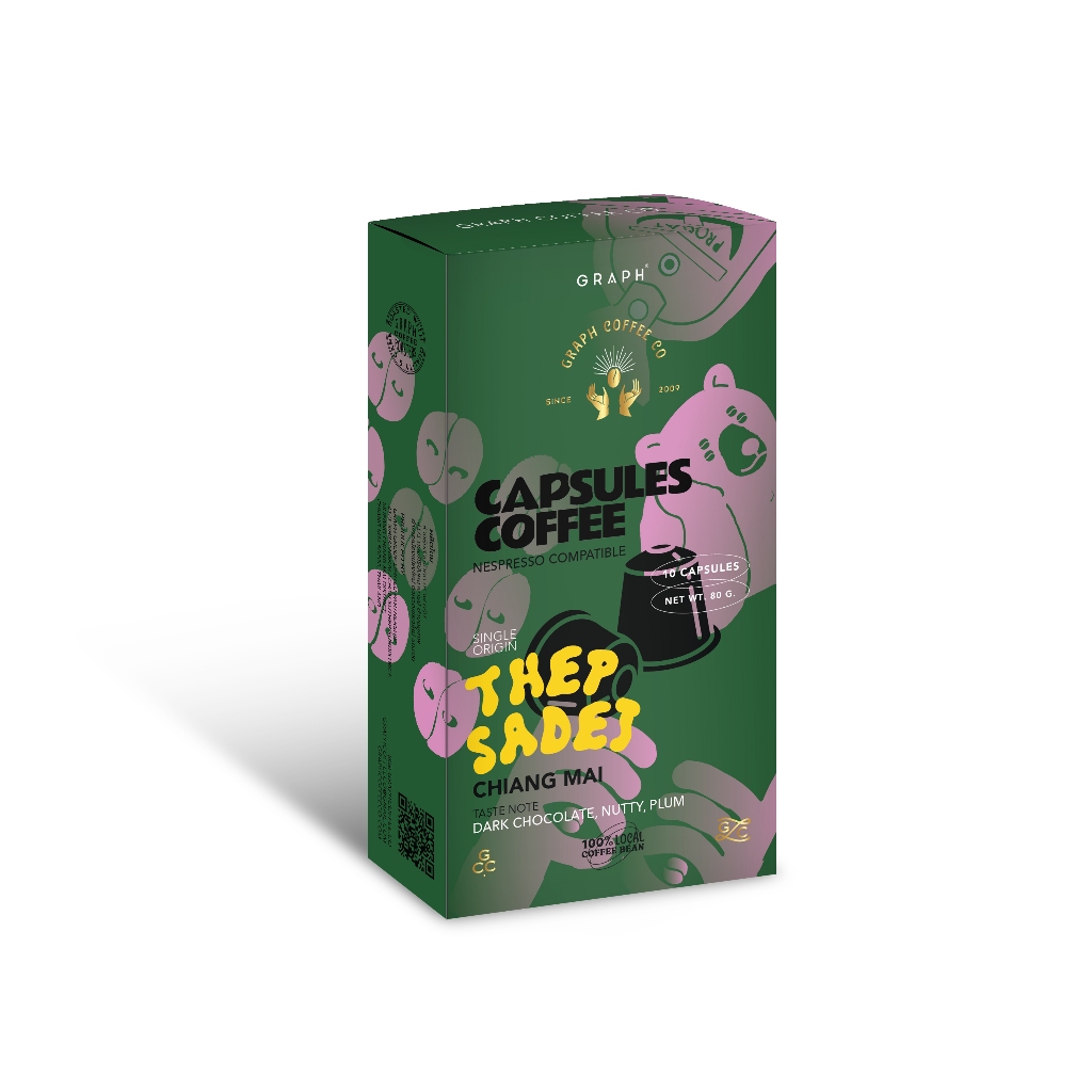 GRAPH | กาแฟแคปซูลเทพเสด็จ COFFEE CAPSULE - THEPSADEJ