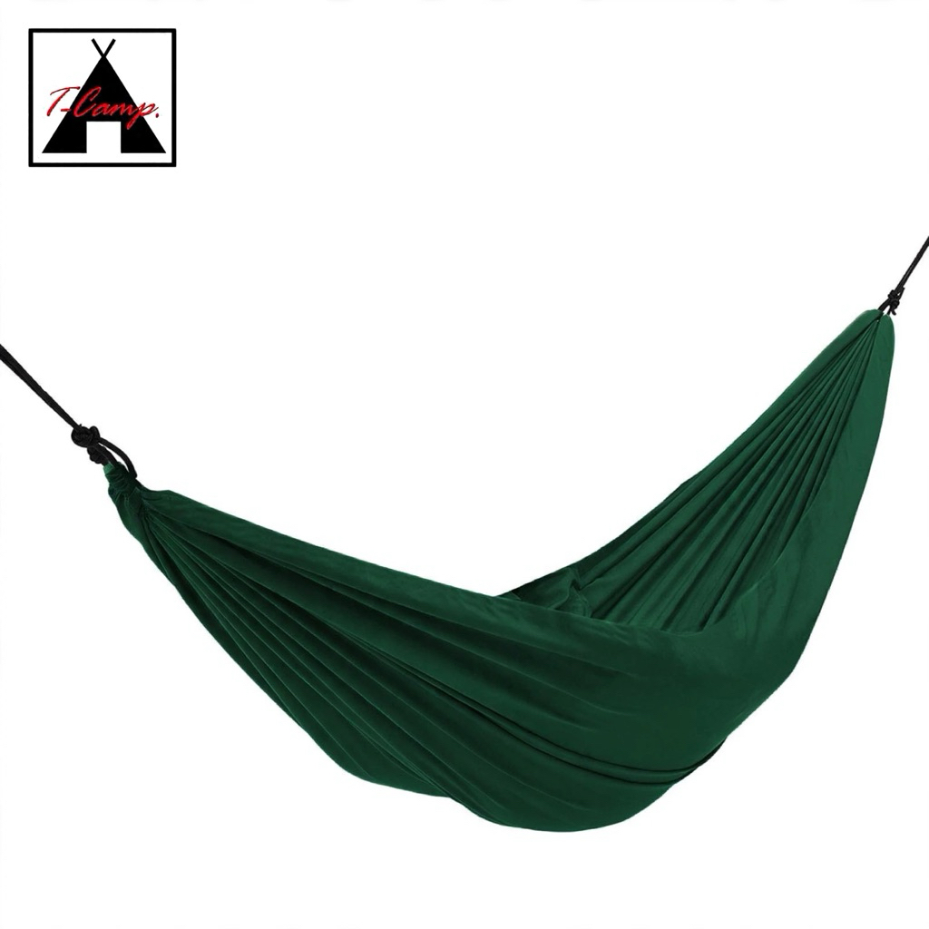 T-Campเปลญวน (สีเขียว) Green Hammock