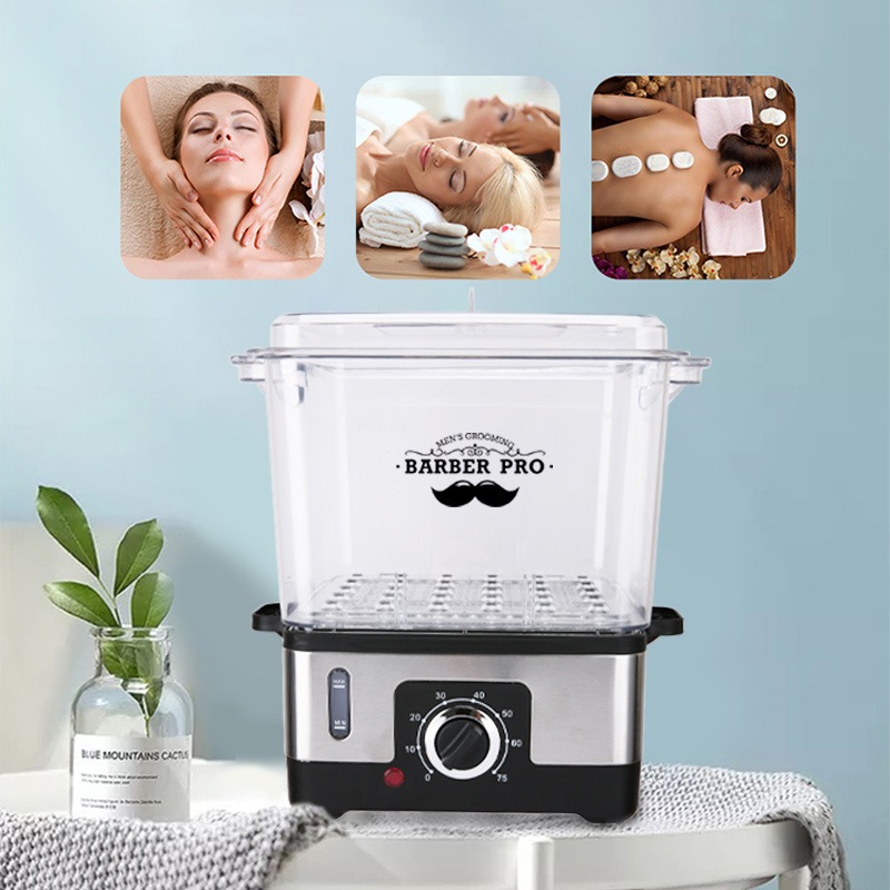 Hot Towel Steamer หม้ออบผ้า หม้อนึ่งผ้า ทรงสี่เหลี่ยม/ทรงกลม 950 w.
