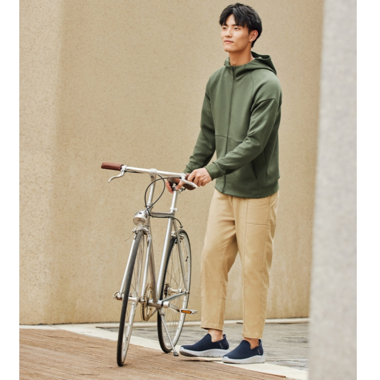 Skechers สเก็ตเชอร์ส รองเท้าผู้ชาย Men Slip-ins GOwalk Flex No Hands Walking Shoes - 216491-NVY — صورة 3