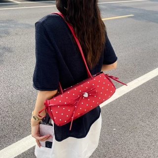 กระเป๋าแฟชั่นใหม่-กระเป๋ารักแร้ -สีพื้นสวยๆ ใส่ของได้เยอะ เหมาะกับสาวๆทุกท่าน