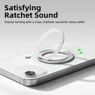 GOOJODOQ ที่วางโทรศัพท์ Phone holder โลหะ 360° Phone Grips โลหะ 360° บางเฉียบและพกพาสะดวก