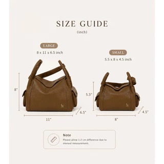 PRE(มี2size)LASTEL - กระเป๋าสะพายรุ่นDELLA งานพรีเมี่ยม สายสะพาย2แบบ ปรับระดับได้✨