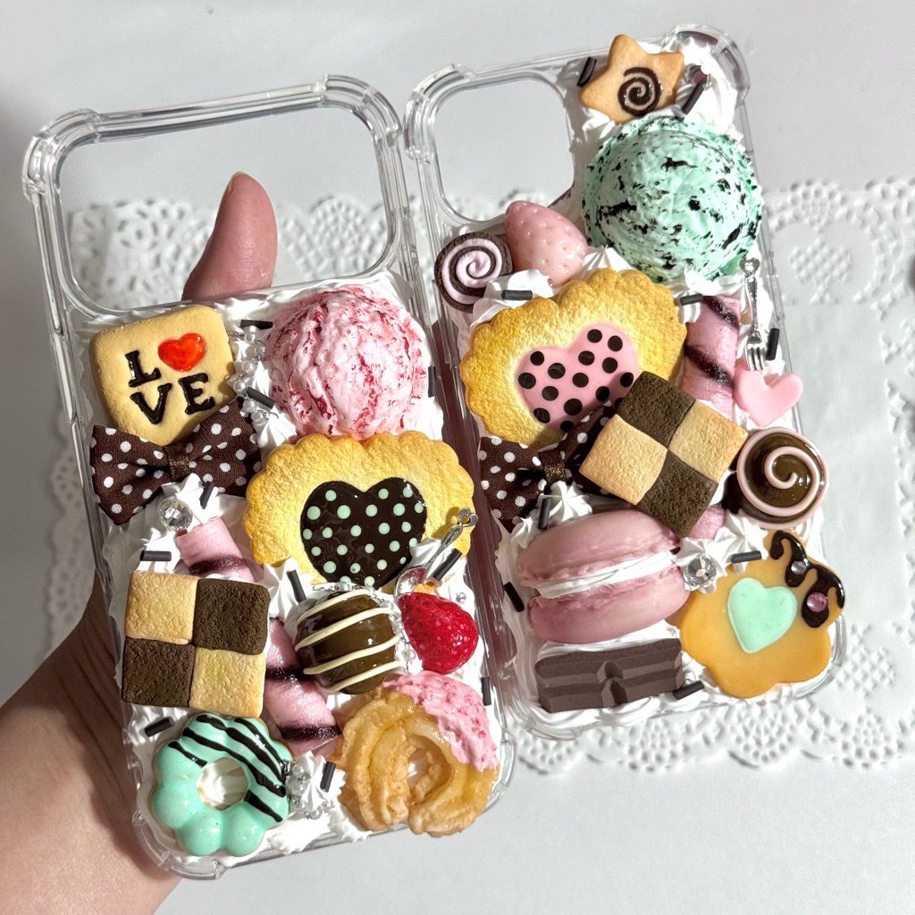 Decoden phone case (ip13,17pro max)🧁