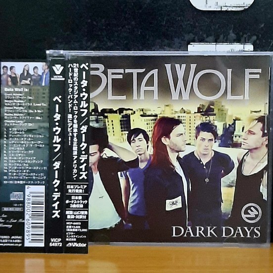 CD ซีดีเพลงสากล / Beta Wolf / Dark days                                 -a01