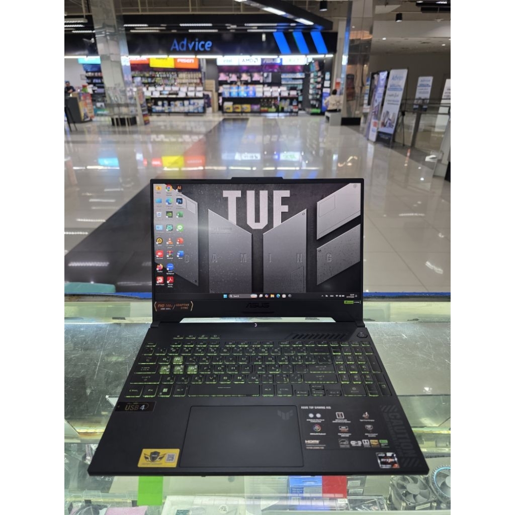 NOTEBOOK ASUS TUF GAMING A15 FA507NV-LP023W (MECHA GRAY) 🩶
