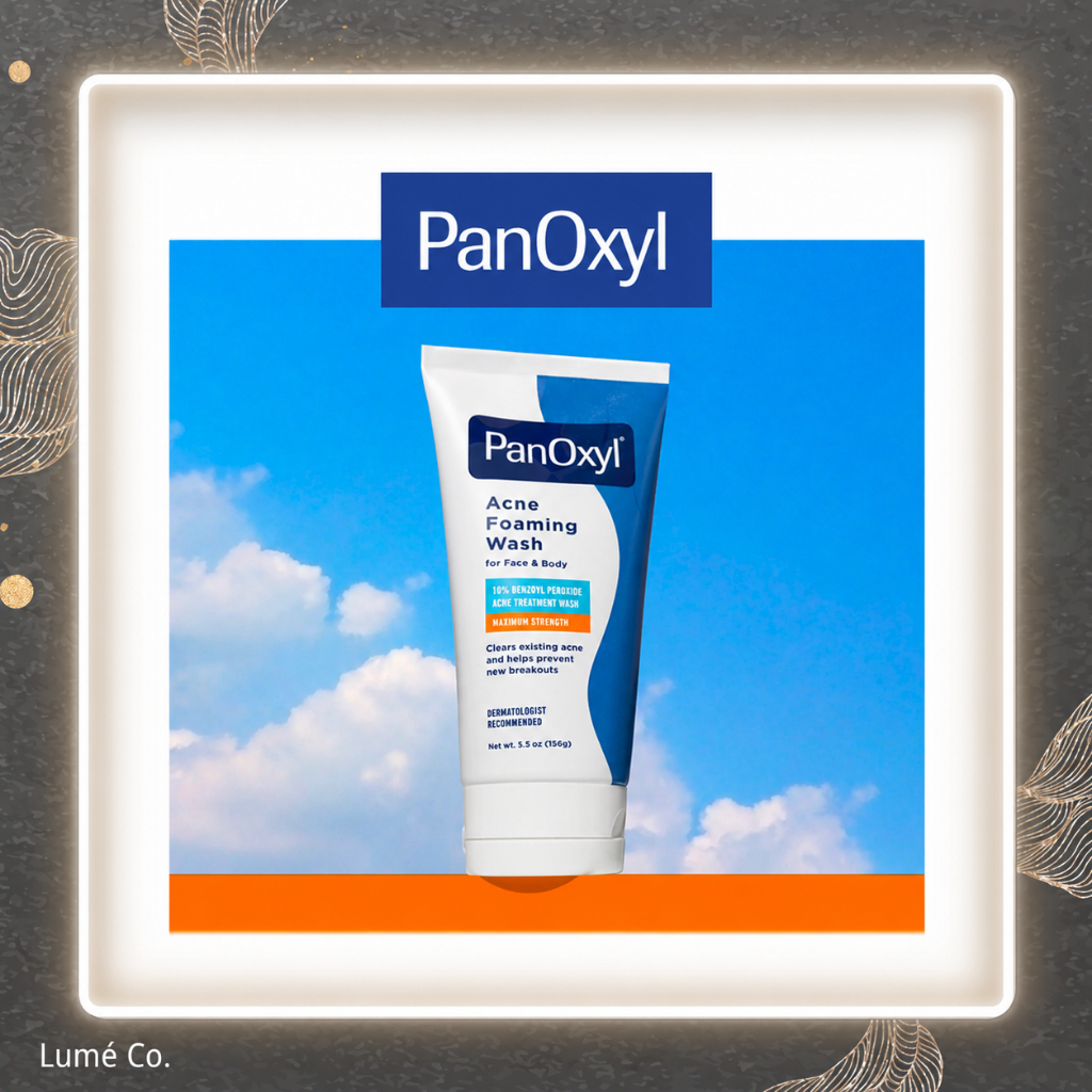 Panoxyl acne foaming wash benzoyl peroxide 10% maximum strength โฟมล้างหน้า โฟมล้างหน้าสิว