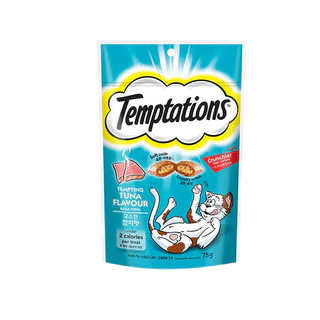 Temptation ขนมแมวเทมเทชั่น 75g. ทุกรสชาติ