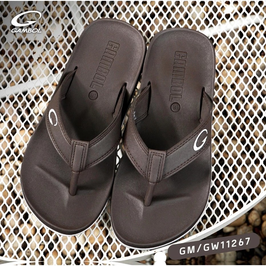 GAMBOL รองเท้าแตะ แบบหนีบ รุ่น GM11267 ผู้ชาย-ผู้หญิง (Size 36-46)