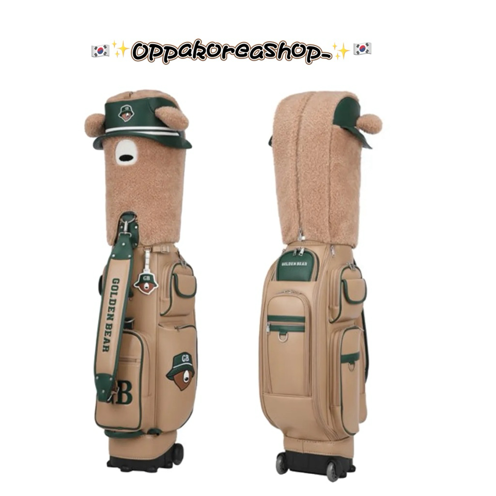 🇰🇷✨Golden Bear (U) Bucket Hat Bear Caddie Bag ✨🇰🇷
