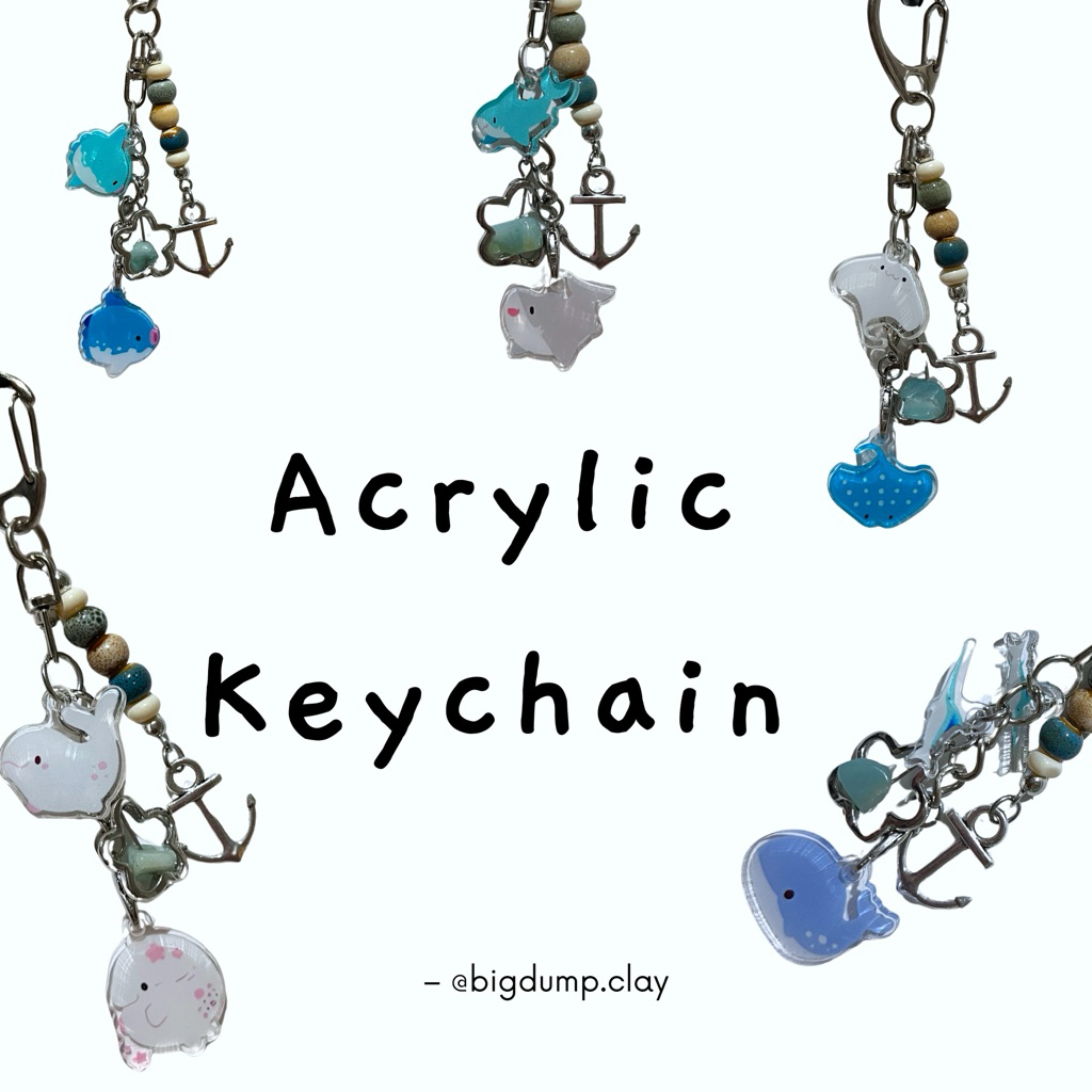 พวงกุญแจอะคริลิค Acrylic Keychain